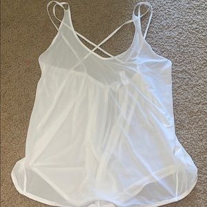 lululemon tank top mesh